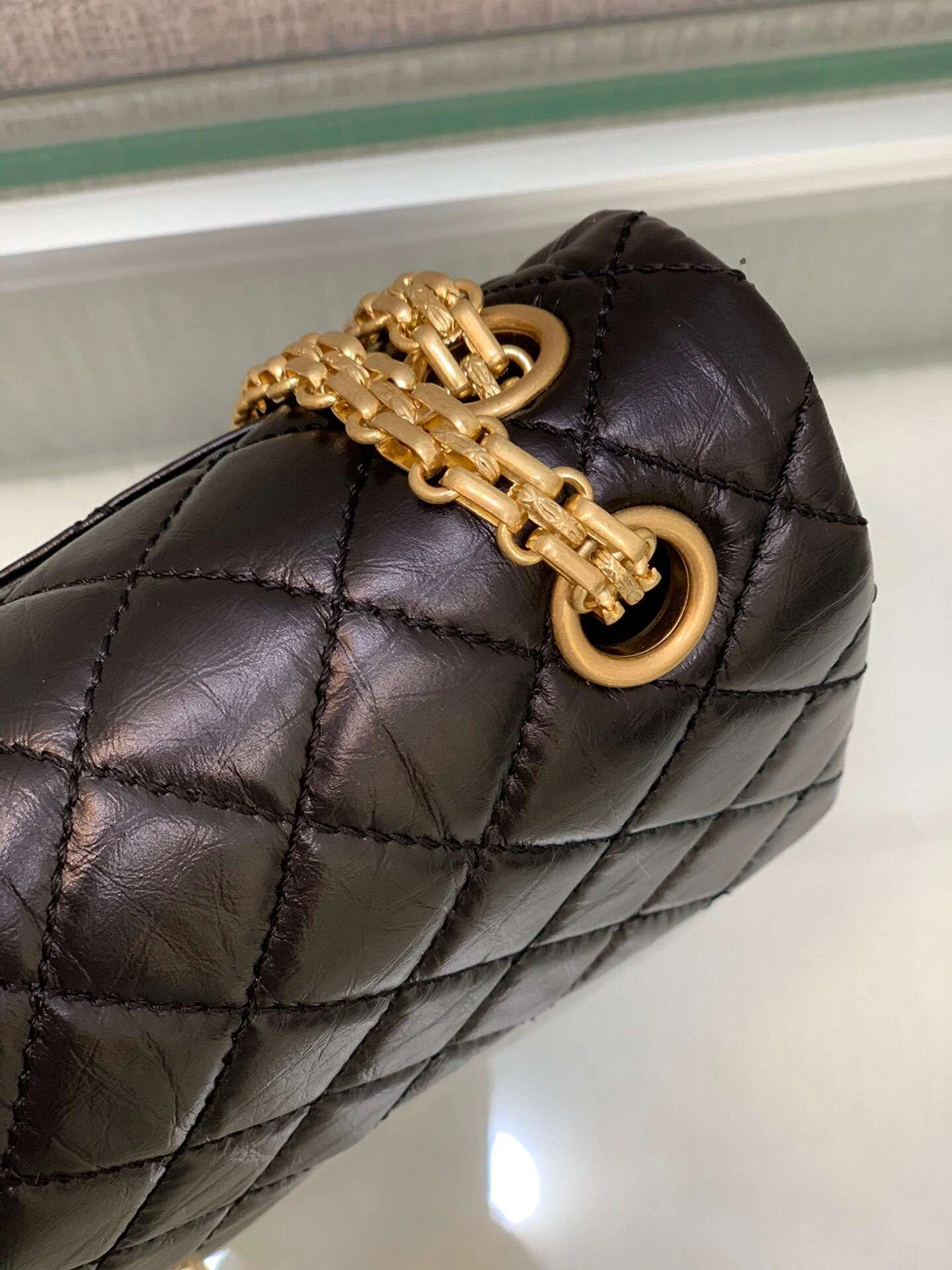 MOMO-- 2.55 goatskin Cowhide item:063B00D0834